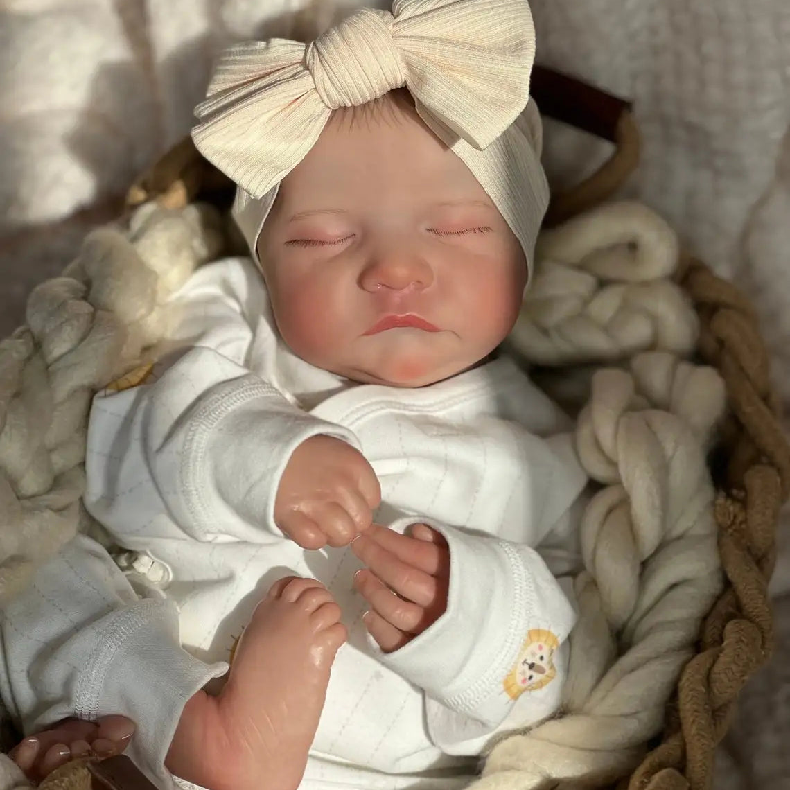 18 Zoll entzückende Jessie lebensechte Reborn-Babypuppen Mädchen
