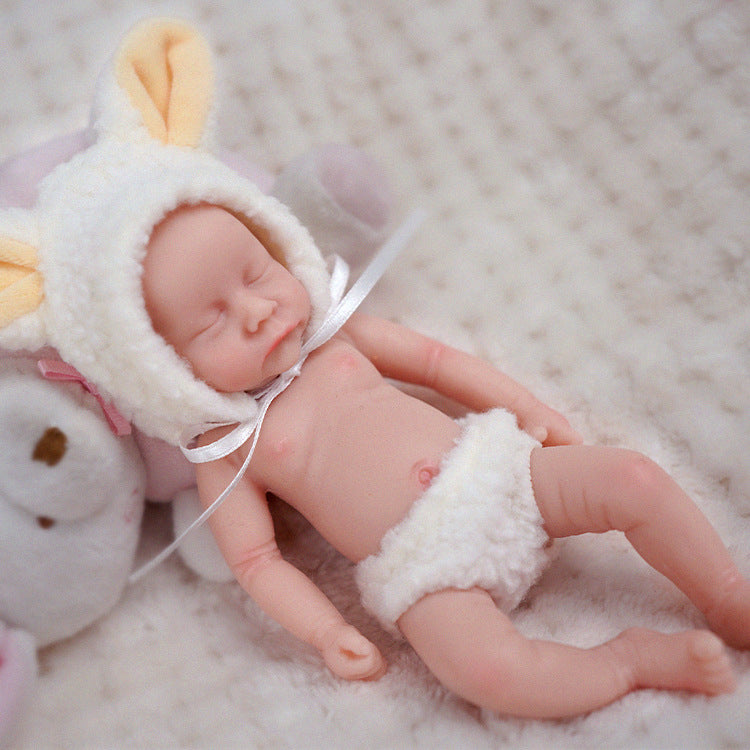 6 Zoll Mini Reborn puppen mit geschlossenen Augen- Levi