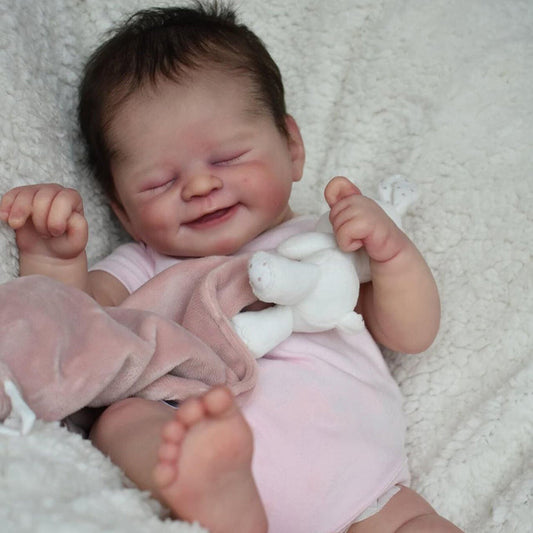 19 Zoll Reborn Puppe mit geschlossenen Augen - Alisha