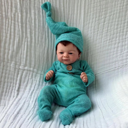 18 Zoll Reborn-Puppen mit offenen Augen-Elf Flynn