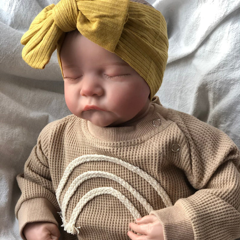 18 Zoll Süße Larry Schlafend Reborn Puppe Mädchen-Levi