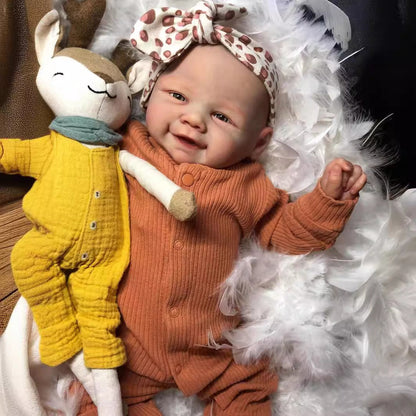 19 Zoll Nigel Augen auf Reborn Puppen-Vivienne