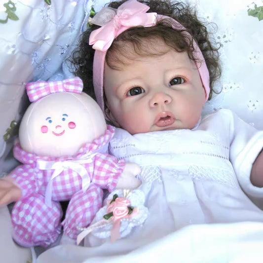 Flora 20 Zoll Realistische Reborn Puppe Mit Offenen Augen