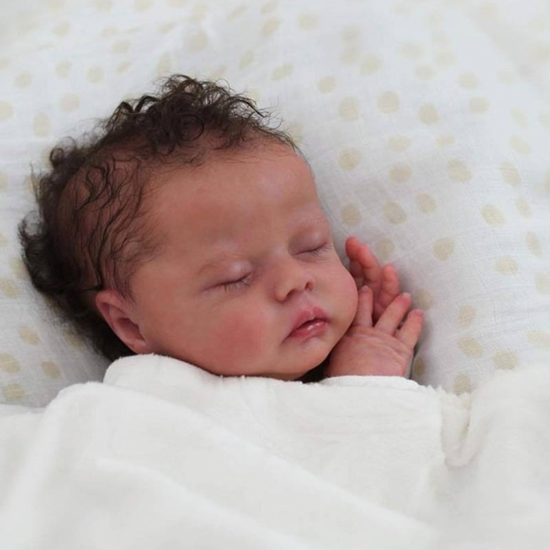18 Zoll Delilah Schließen Sie die Augen DIY Reborn Kit