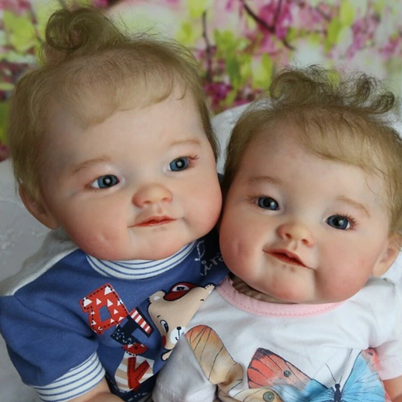21 Zoll Naomi DIY Leer Offene Augen Reborn Puppe Kit