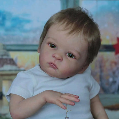 22 Zoll Augen auf Reborn puppen-Oskar