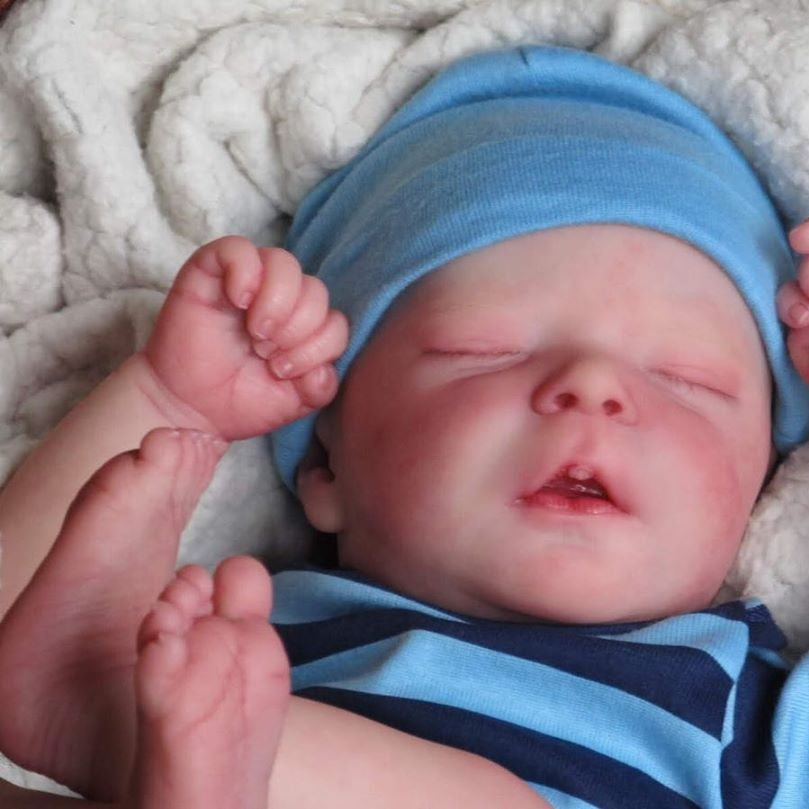 Realistische 18'' Dale Reborn Babypuppe Junge- Darren