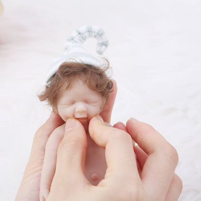 6 Zoll 15cm Lächeln Mini-Rebornpuppe April
