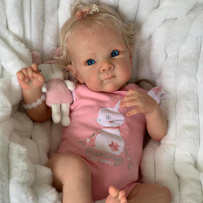 18 Zoll offene Augen weibliche wiedergeborene Puppen-Bettie
