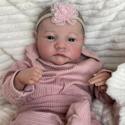 Beryl 18 Zoll realistische Reborn Puppen Mädchen mit offenen Augen