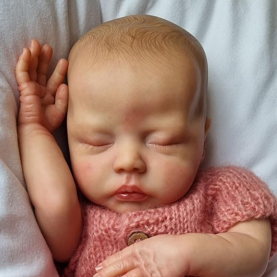 18 Zoll Nora Süß Schlafen Reborn Puppen Ohne Haare