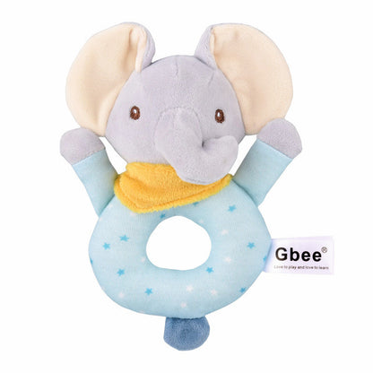 Farbige Strickstoff Hand Ring Baby Komfort Spielzeug