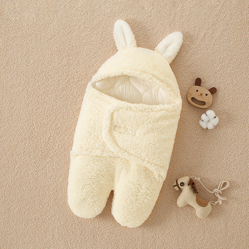 Plüsch-Schlafsack Gespaltene Beine mit großen Ohren für 16-24 Zoll Reborn Puppen