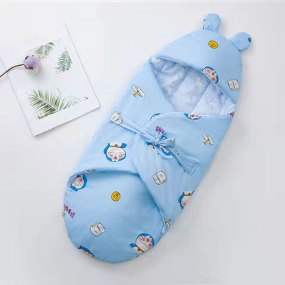 Warmer Baumwoll-Schmetterlings-Quilt-Schlafsack für 16-24 Zoll Reborn Puppen