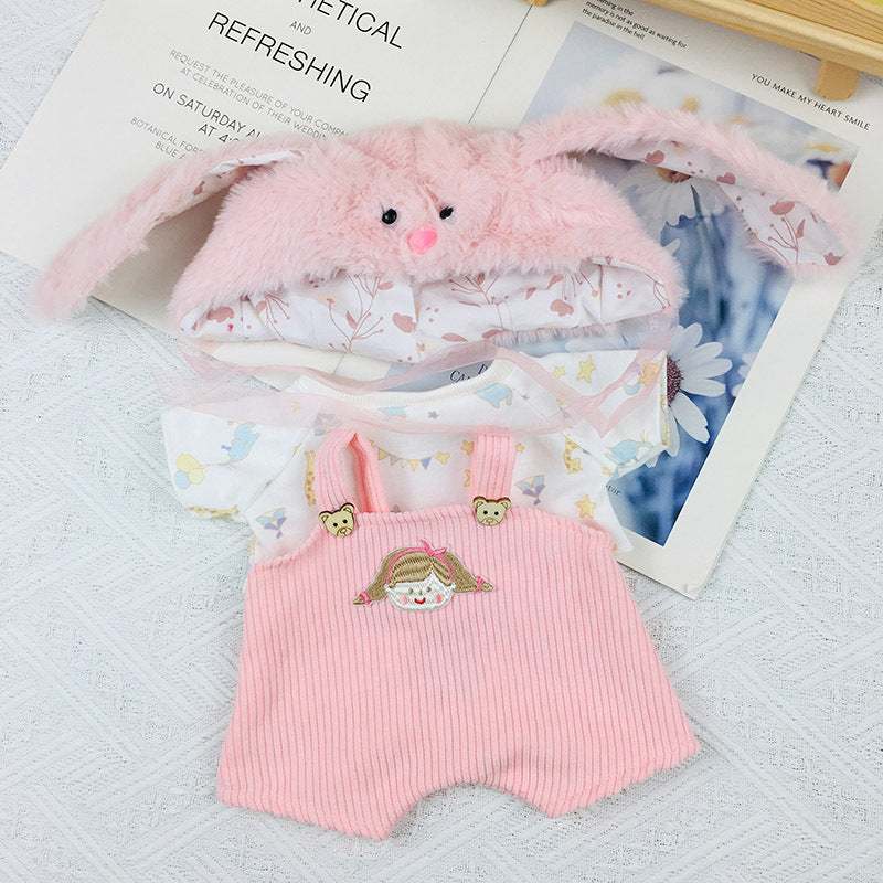 3-teilige Cartoon-Kleidung für 30 cm Reborn Babypuppen
