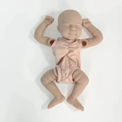 19 Zoll Geschlossene Augen Pascale Unvollendeter Kit Reborn