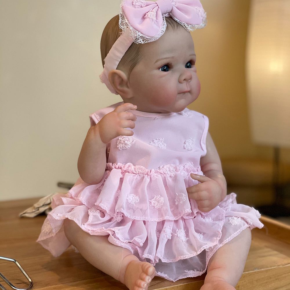 18 Zoll Helen Augen auf Reborn Puppen Mädchen-Bettie