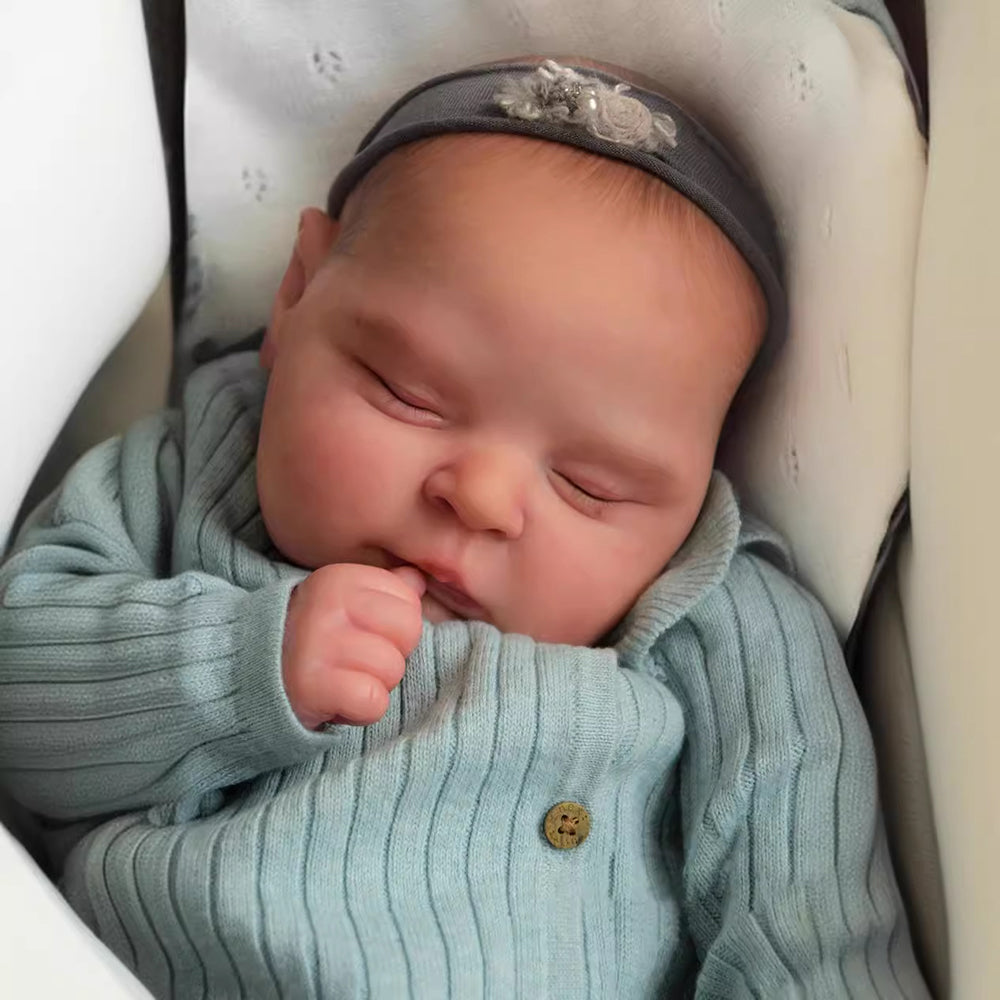 20 Zoll Vicky lebensechte wiedergeborene Babypuppen - Peaches