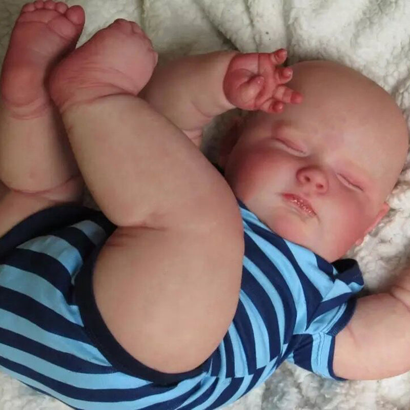 Kenneth 20 Zoll Rebornpuppen mit geschlossenen Augen-Joseph