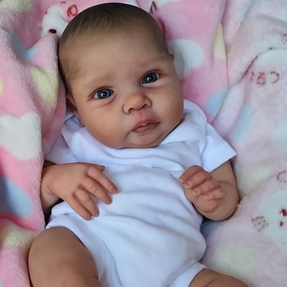 Martina Realistische 19 Zoll Reborn Puppe mit offenen Augen