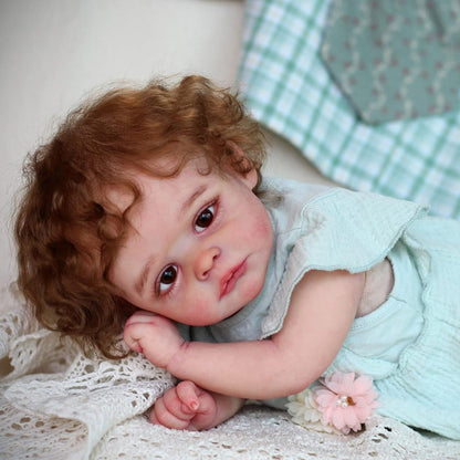 19 Zoll Tracy Blaue Augen Mädchen-Rebornpuppen - Joleen