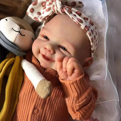 19 Zoll Nigel Augen auf Reborn Puppen-Vivienne