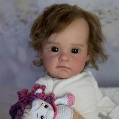 22 Zoll Rose Realistische Schöne Reborn Puppen-Maggie