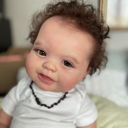 22 Zoll lebensechte Renee Augen auf Reborn Babypuppen Mädchen