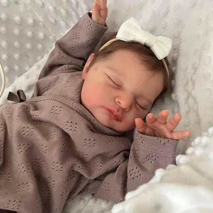 20 Zoll Susanna Geschlossene Augen Reborn Puppen Mädchen-Laura