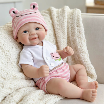 30cm weiche Silikon Reborn Babypuppe Mädchen Vivienne