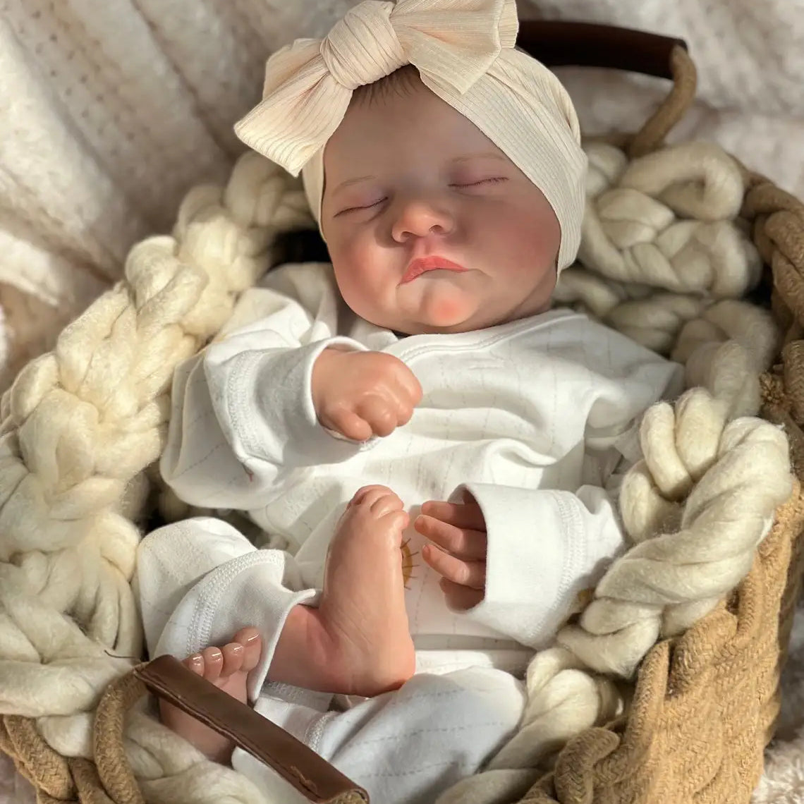 18 Zoll entzückende Jessie lebensechte Reborn-Babypuppen Mädchen