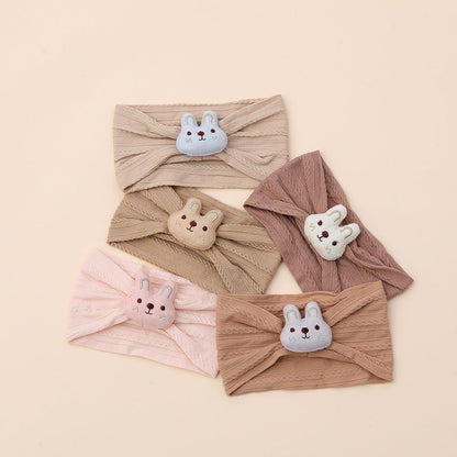 Niedliches Hasen-Baby-Stirnband aus Nylon
