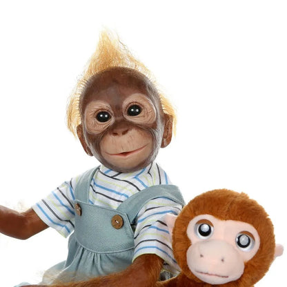 52 cm handgefertigter wiedergeborener Baby-Affe