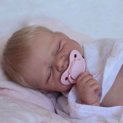 19 Zoll Realistische Blonde Haar Reborn Puppen