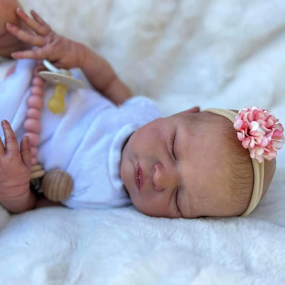 20 Zoll Lindsay Augen schließen Reborn Puppen-Laura