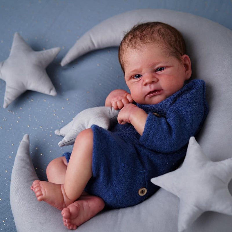19 Zoll Öffne deine Augen Nigel Reborn Baby Junge