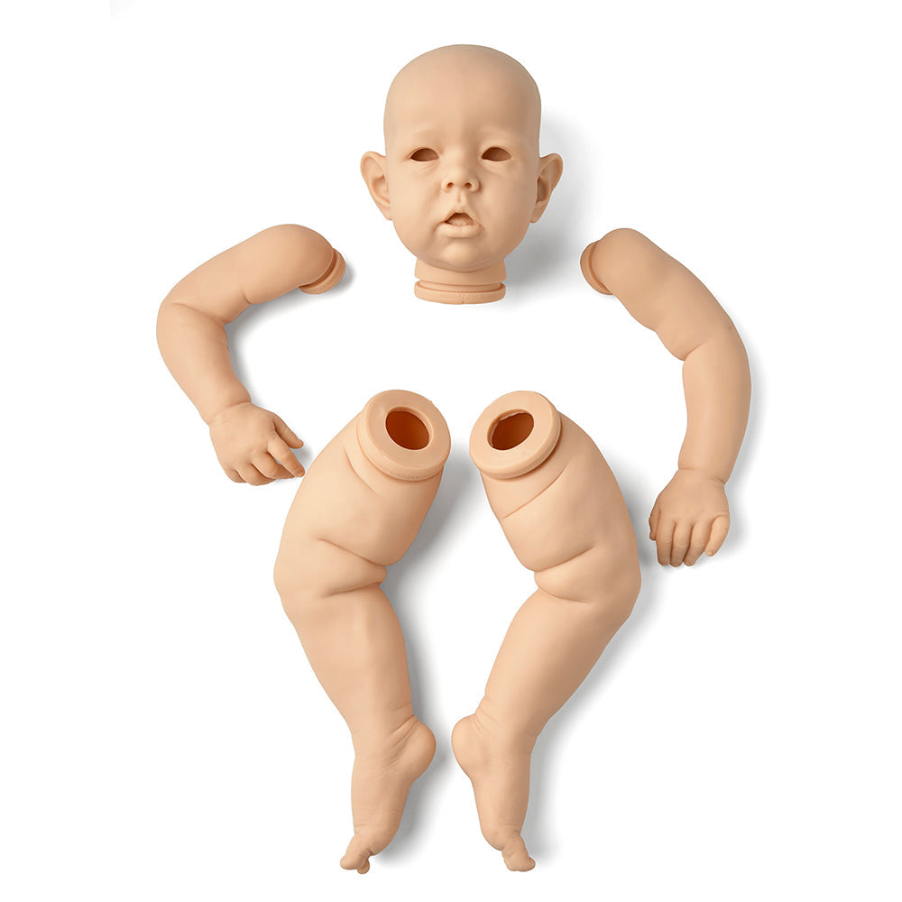 28 Zoll Offene Augen Liam Unlackiertes Reborn Puppe Kit
