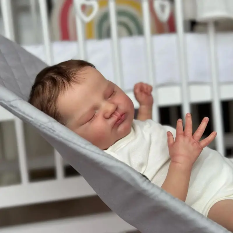 Darcy 19 Zoll Reborn Puppen mit geschlossenen Augen - Quinlyn