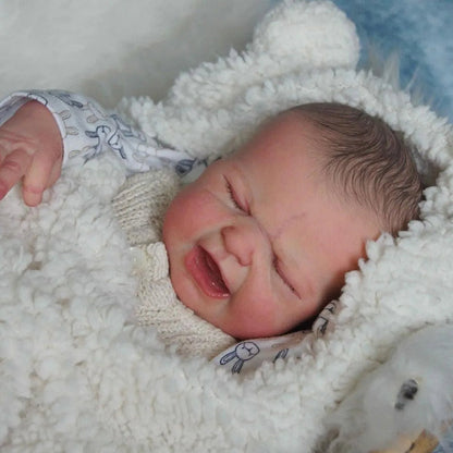 Maria 18 Zoll weinende Reborn Puppen mit bemalten Haaren