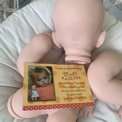22 Zoll Tutti Augen auf DIY Reborn Kit