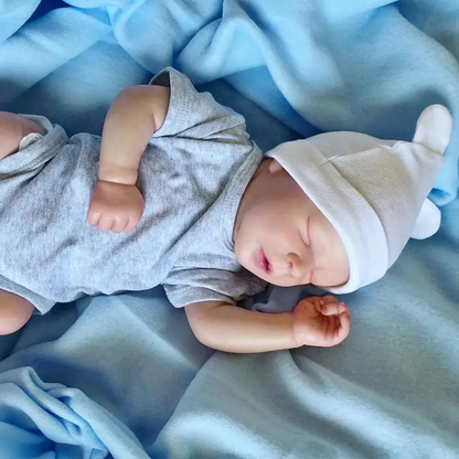 18 Zoll schlafender Darren mit geschlossenen Augen Reborn Puppen Jungen/Mädchen