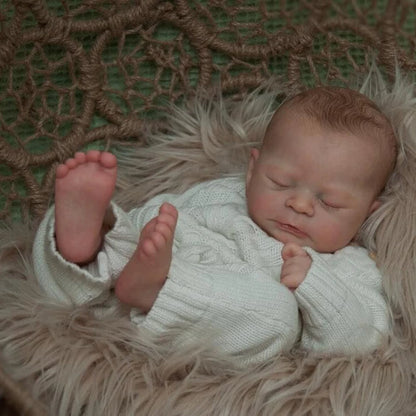21 Zoll realistische Nydia Geschlossene Augen Rebornpuppen-Timothy