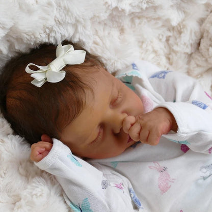 17 Zoll Jessie schlafende Reborn Babypuppen Mädchen mit kurzen Haaren