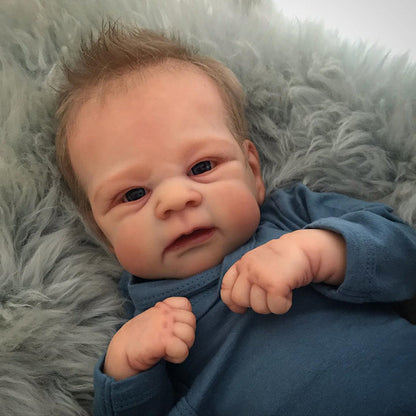 19 Zoll Öffne deine Augen Muriel Reborn Baby Junge