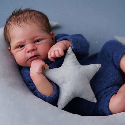 19 Zoll Öffne deine Augen Nigel Reborn Baby Junge