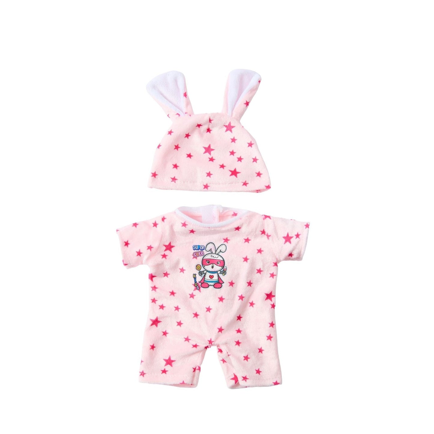 Cartoon 2-teiliges Outfit-Set für 12 Zoll Reborn Puppen