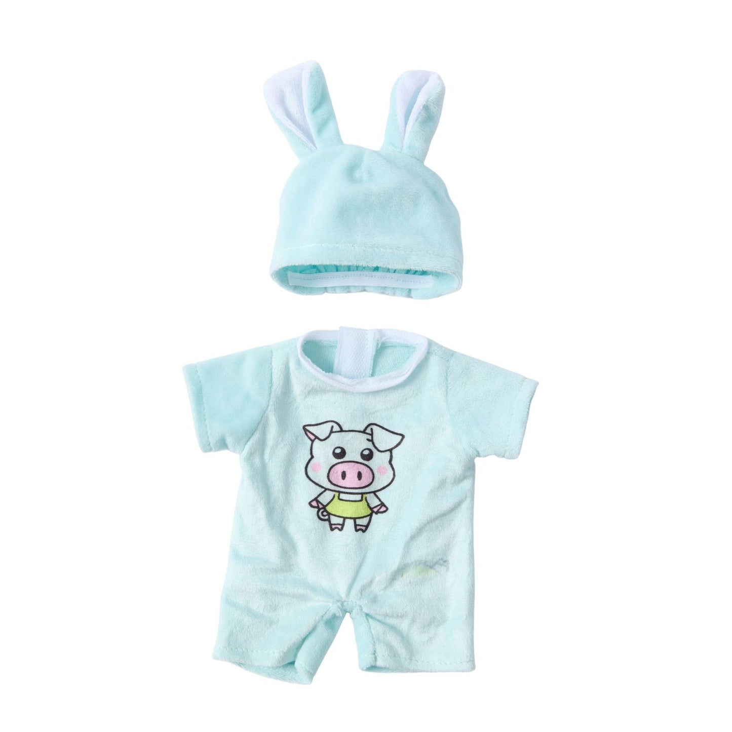 Cartoon 2-teiliges Outfit-Set für 12 Zoll Reborn Puppen